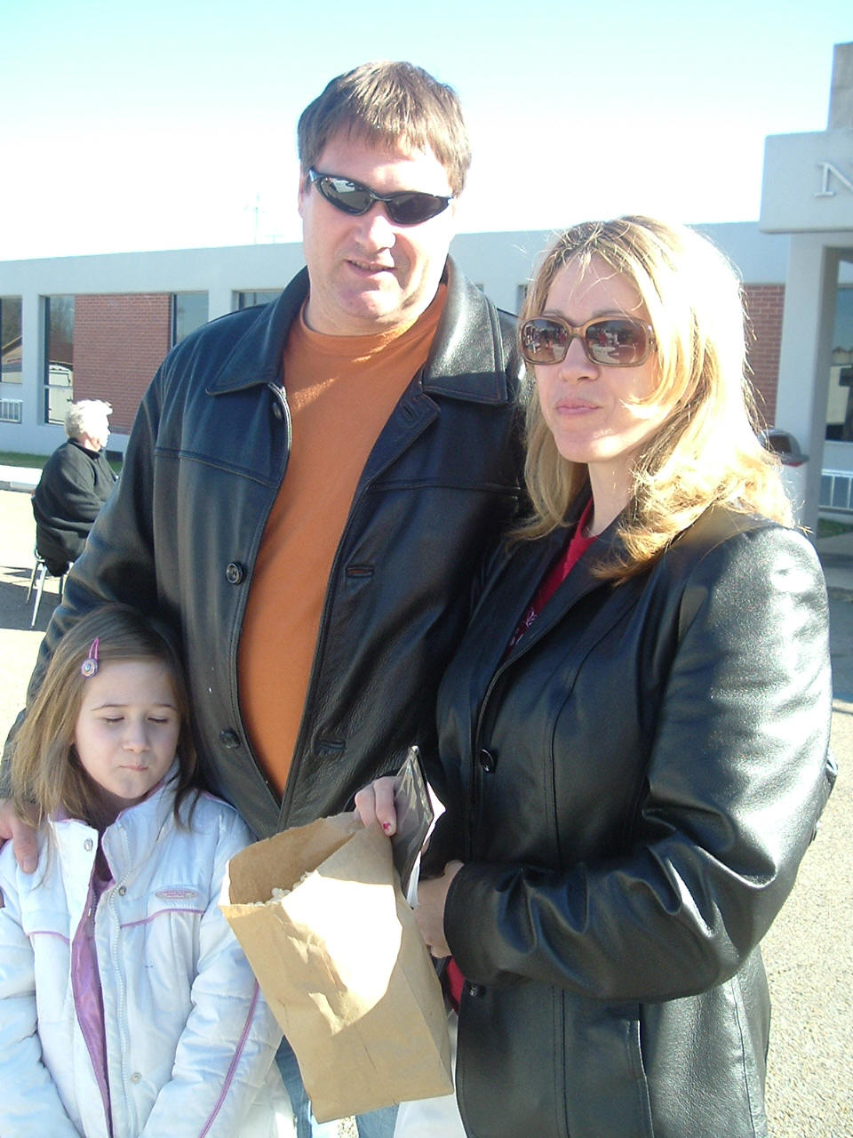 Rebekah Jackson with Steve and Cindy Jackson